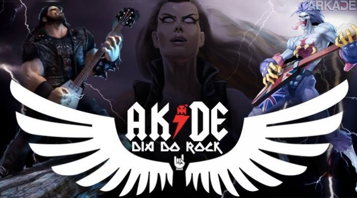 Especial Arkade Dia Mundial do Rock: formando uma banda com personagens de games!