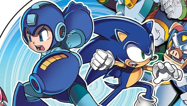 Mega Man e Sonic unem forças em um crossover épico nas HQs