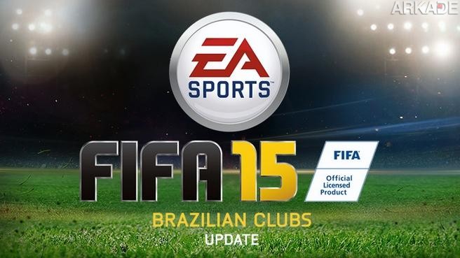 Tenso: EA anuncia que FIFA 15 não terá Campeonato Brasileiro nem clubes nacionais
