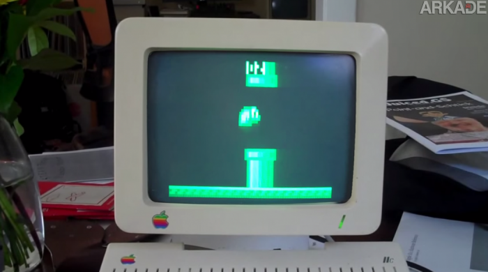 Você já pode jogar Flappy Bird via disquete no seu bom e velho Apple II