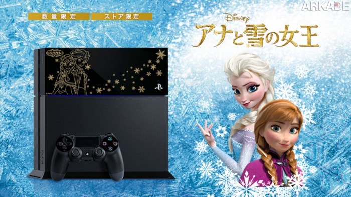 Let it Go: O Playstation 4 vai ganhar uma edição limitada baseada em Frozen, mas só no Japão