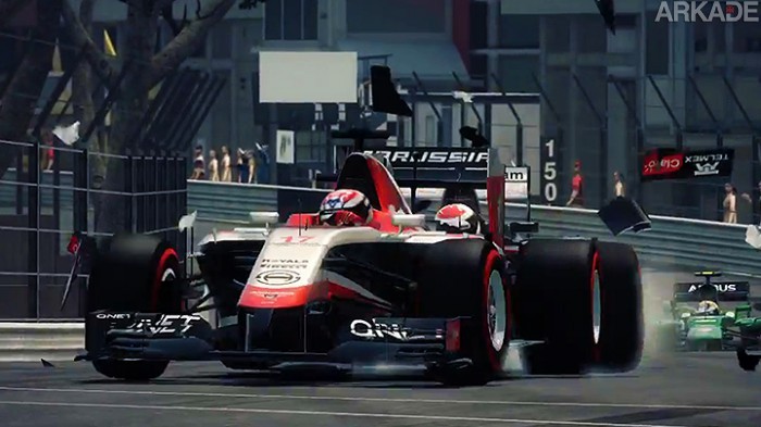 Fora da nova geração, F1 2014 ganha seu primeiro trailer e já tem data de lançamento