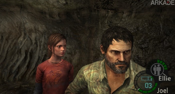 Alguém criou um mod que coloca Joel e Ellie de The Last of Us em Resident Evil 4