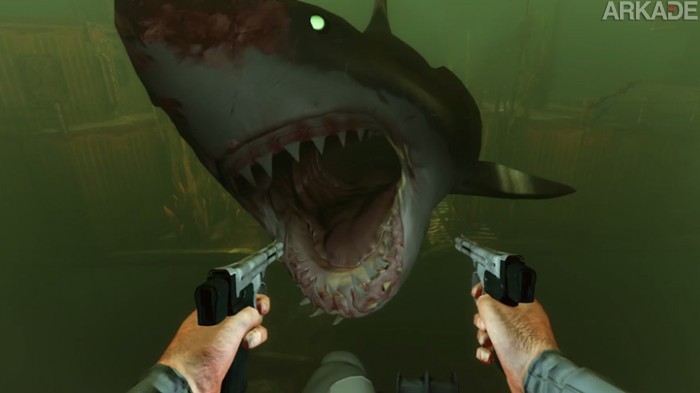 Este jogo é quase um Left 4 Dead – só que com tubarões sanguinários e mergulhadores