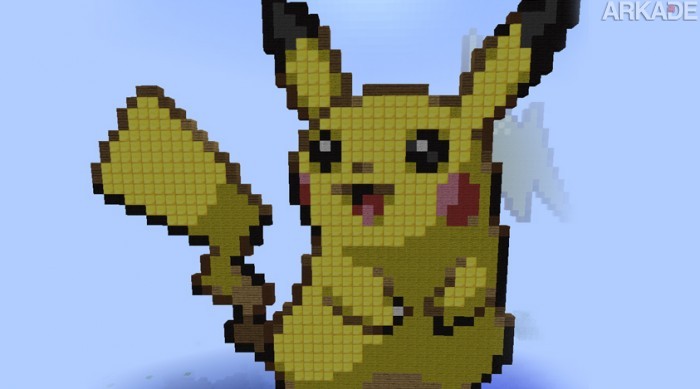 Temos que montar: Jogador recria todos os 151 Pokémons originais no mundo de Minecraft!