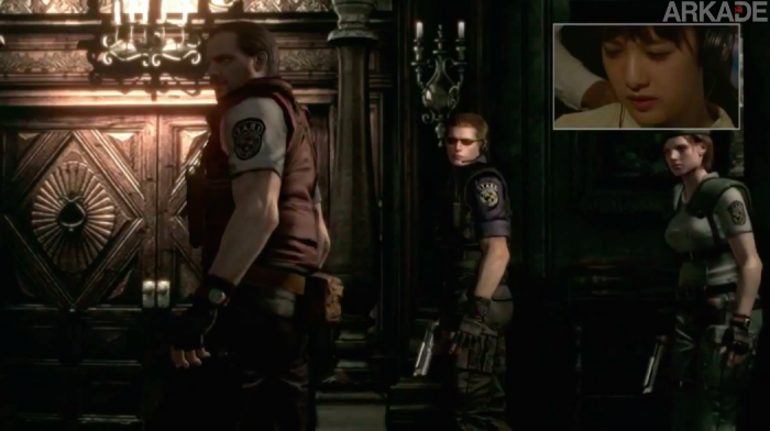 Captura de Tela 2014 10 27   s 11.27.14 700x392 E com voc�s, vinte minutos de Resident Evil HD Remaster!