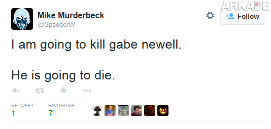 Jogo é removido da Steam após seu criador ameaçar matar Gabe Newell