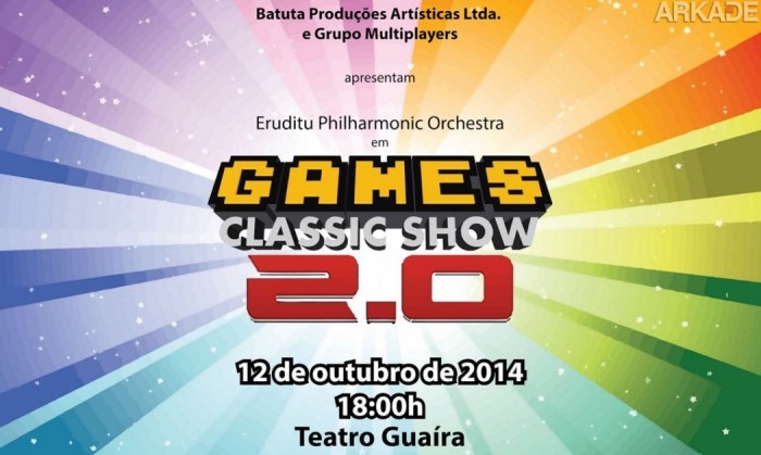 Games Classic Show 2.0: Curitiba recebe espetáculo cheio de novidades no Dia das Crianças