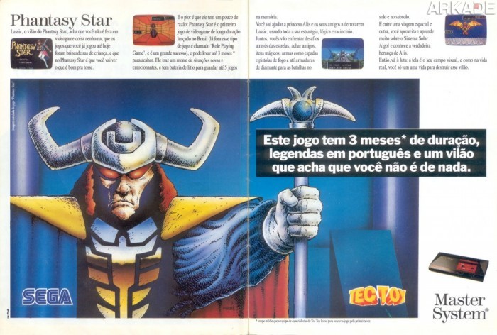 RetroArkade: O Master System tem um jogo épico (100% português!) e ele se chama Phantasy Star