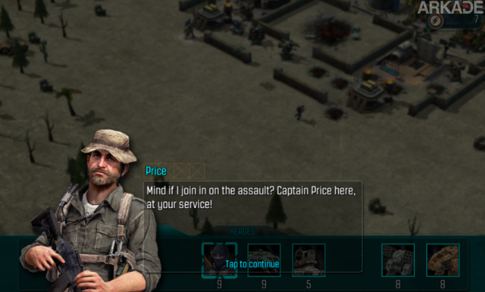 Captain Price e Soap MacTavish estão de volta em um Call of Duty para smartphones