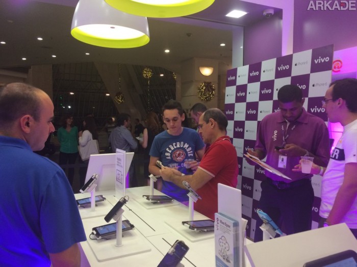 Testamos o iPhone 6 em seu evento de lançamento promovido pela Vivo em SP