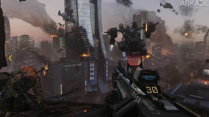 Análise Arkade - Call of Duty: Advanced Warfare coloca a franquia nos eixos ao "fugir da realidade" no futuro.
