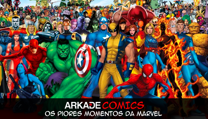 Arkade Comics: Os Piores Momentos da Marvel Comics