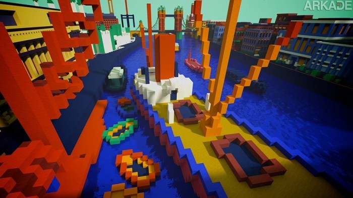Minecraft fazendo arte: projeto "Tate Worlds" recria pinturas famosas no game para aumentar a imersão
