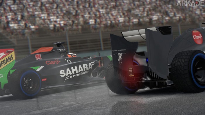 Análise Arkade: F1 2014 engata uma marcha para a frente e duas para trás, mas ainda diverte.