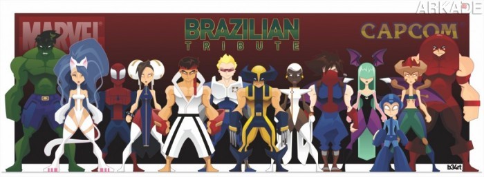 Pare o que estiver fazendo para conferir este tributo de artistas brasileiros à série Marvel Vs. Capcom