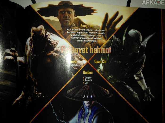 Mortal Kombat X: revista finlandesa revela o retorno de Kung Lao!
