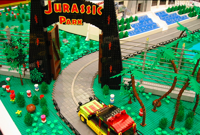 Vamos conhecer o mundo de Jurassic Park em Lego. Imagem de Desmond1202