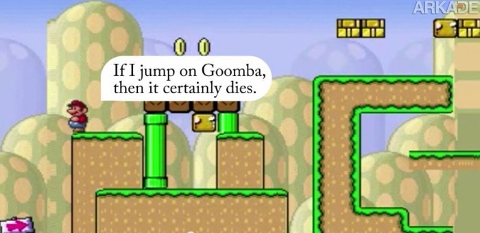 Mario Lives: que tal um jogo onde o Mario conversa e aprende com o jogador?