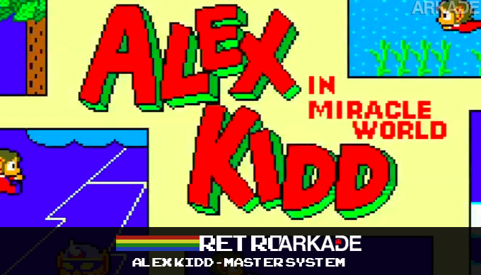 RetroArkade: Derrote vilões no jan-ken-pô em Alex Kidd, o melhor jogo na memória de todos os tempos.