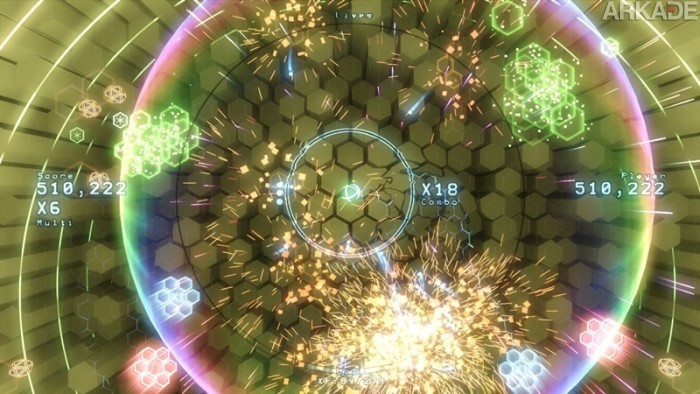 Com muitas cores e explosões, wave simpressiona pela velocidade do gameplay