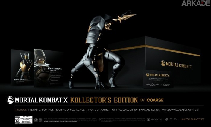 Mortal Kombat X terá duas edições de colecionador diferentes, e ambas são incríveis!