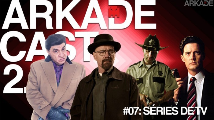 ArkadeCast 2.0 Episódio #07: Algumas das nossas séries de TV favoritas