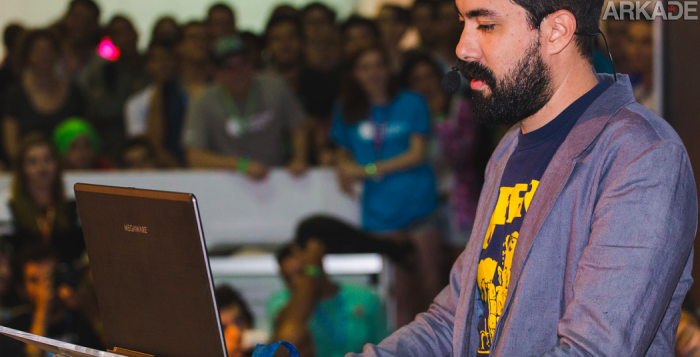 O Cid encarnou o João Kléber e parou a Campus Party para testar o namoro de um campuseiro.
