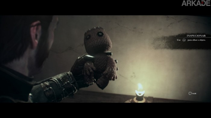 E até o Sackboy "em pessoa"! =D