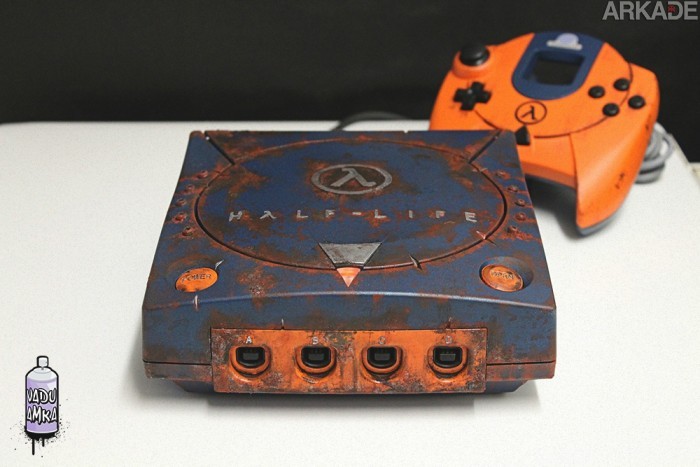 Enquanto Half-Life 3 não vem, fique com este belo Dreamcast customizado