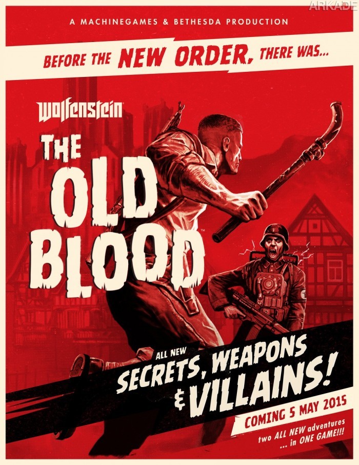 Wolfenstein: The Old Blood mostra que a matança de nazistas ainda não terminou