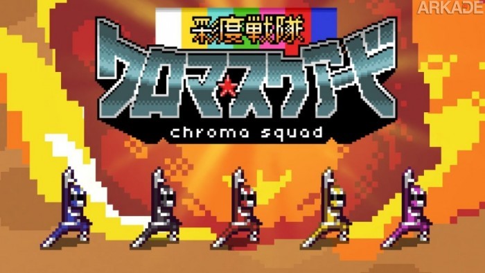 Chroma Squad: "Simulador de Power Rangers" brasileiro concorre a prêmio e já tem data de lançamento
