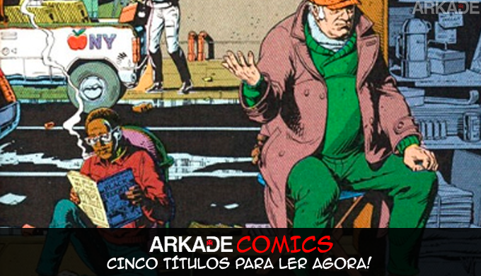 Arkade Comics: Cinco títulos que você deveria estar lendo agora!