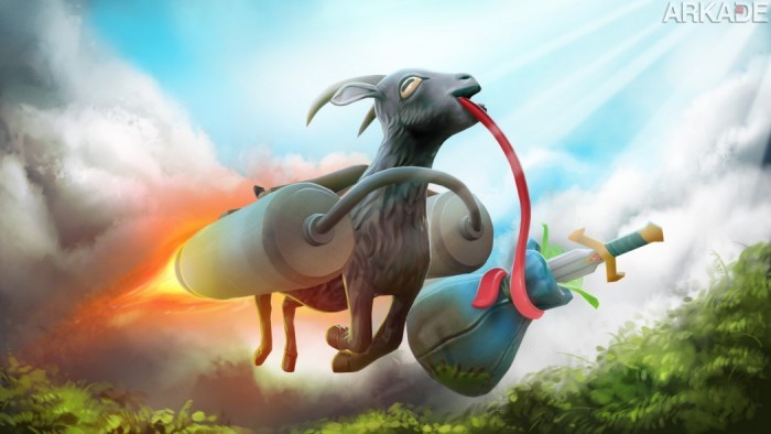 A cabra maluca de Goat Simulator pode ir parar em Dota 2!