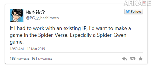 Será? Diretor de Bayonetta 2 expressa o desejo de criar game ambientado no Spider-Verse
