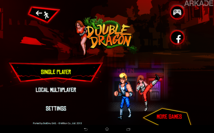 Double Dragon 2 The Revenge Arcade Gameplay Playthrough longplay 