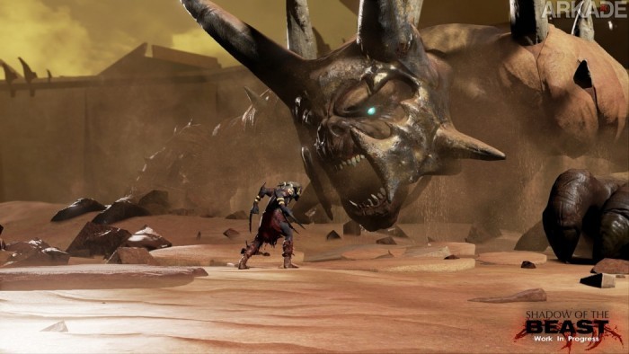 O remake de Shadow of the Beast é o retorno do clássico com direito a vídeo trazendo um brutal gameplay