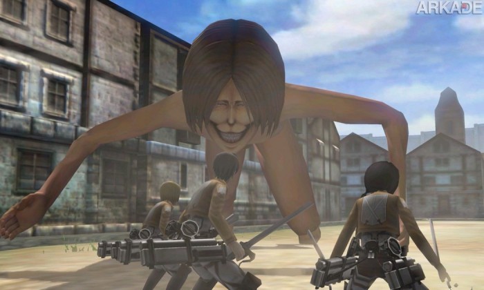 Game de Attack On Titan (enfim) chega em maio aos 3DS ocidentais