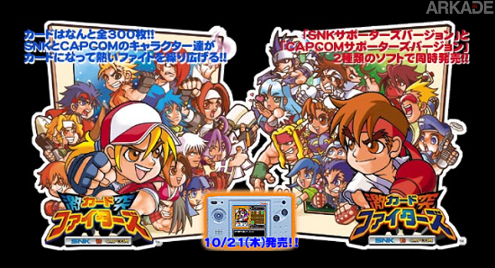 The Lost Games: SNK vs. Capcom - Card Fighters Clash e o primeiro encontro de duas gigantes!