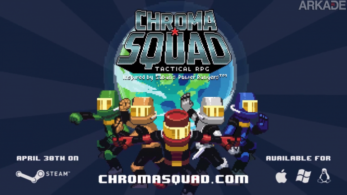 Chroma Squad ganha trailer de lançamento com abertura de Super Sentai