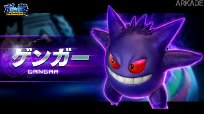 Gengar se junta ao elenco de Pokkén Tournament, jogo de luta que mistura Pokémon e Tekken!