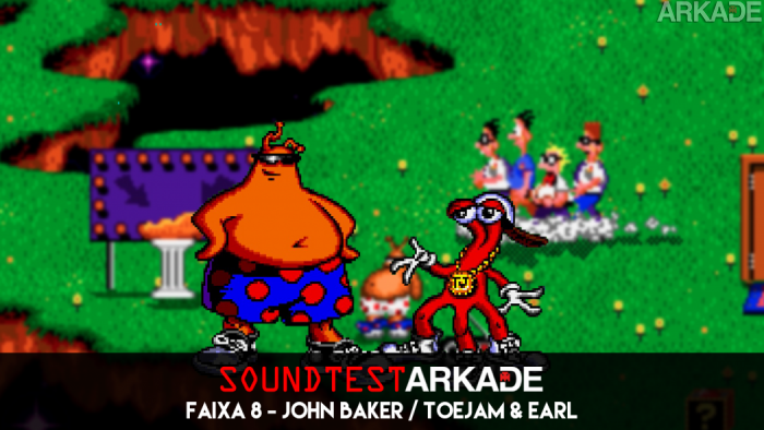 Sound Test Arkade Faixa 8 - John Baker / ToeJam & Earl