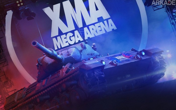 XMA Mega Arena 2015: jogamos World of Tanks, o MMO de tanques que valoriza o trabalho em equipe