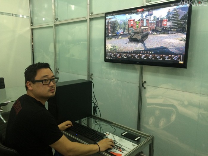 XMA Mega Arena 2015: jogamos World of Tanks, o MMO de tanques que valoriza o trabalho em equipe