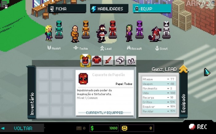 chroma squad capacete