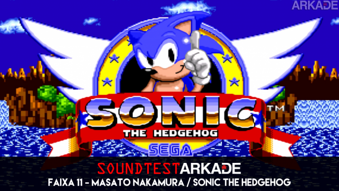 Sound Test Arkade Faixa 11 - Masato Nakamura / Sonic The Hedgehog