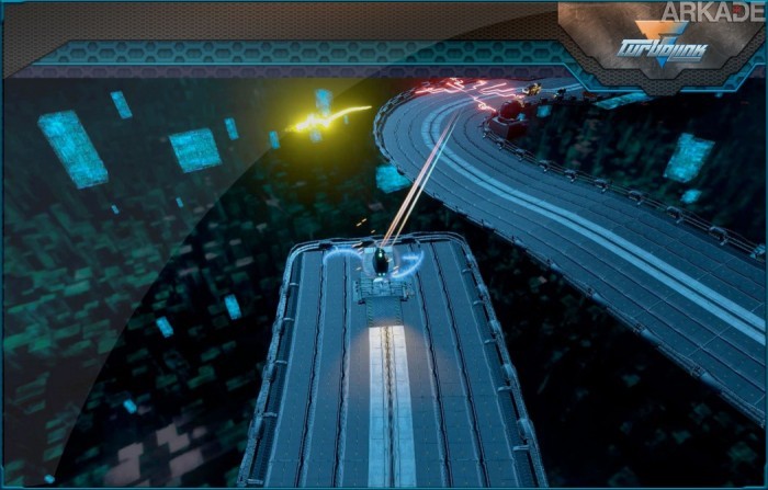 TurboLink é um jogo de corrida futurista nacional que busca apoio da Square Enix