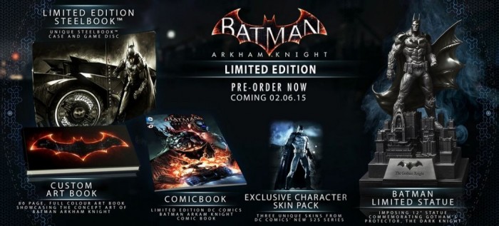 Às vésperas do lançamento, Warner cancela Edição de Colecionador de Batman: Arkham Knight