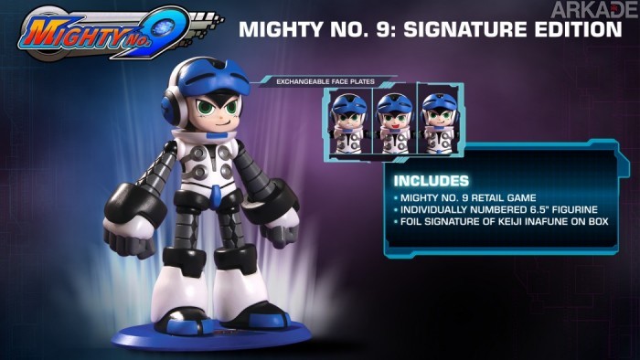 Mighty Nº 9 ganha edições de colecionador iradas e novo trailer em gloriosos 1080p e 60fps