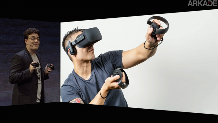 Oculus Rift ganha novo controle e mostra seus primeiros jogos, confira os trailers!